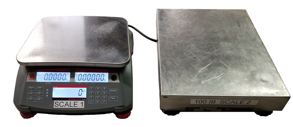 Ohaus Ranger Count 3000 Dual Precision Counting Scale System