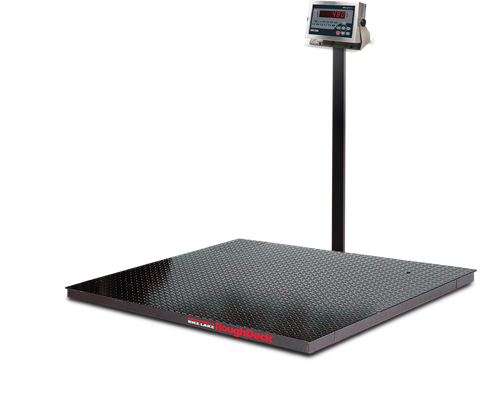 RICE LAKE RoughDeck® Rough-n-Ready Floor Scale System with 480/480 Plus Indicator