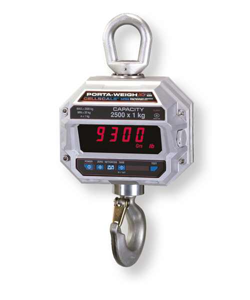 MSI-9300 Port-A-Weigh Plus CellScale™ RF Crane Scale