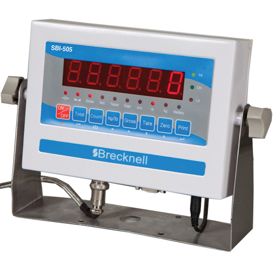 DCSB Floor Scale System with SBI 240 LCD Indicator - Brecknell