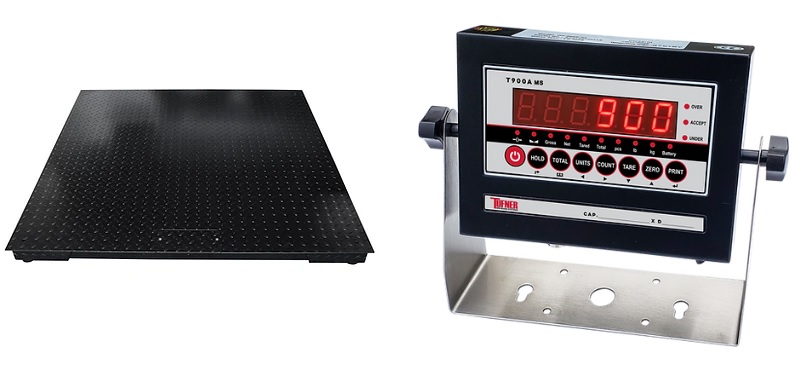 Tufner TUF-MADE Heavy Duty Floor Scale Package | Capacities Range From 1k – 40k | Sizes Range From 18″x18″ to 10’x10′