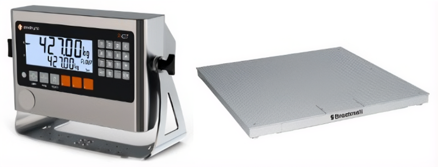 Freight and pallet scale maintenance inspection in warehouse environment